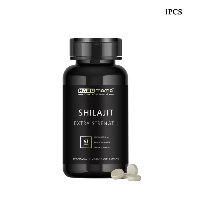 Male Enhancing Supplement with Natural shilajit, Strength and Endurance, Boost Performance, Supports Reproductive Health - 60 pills/bottle