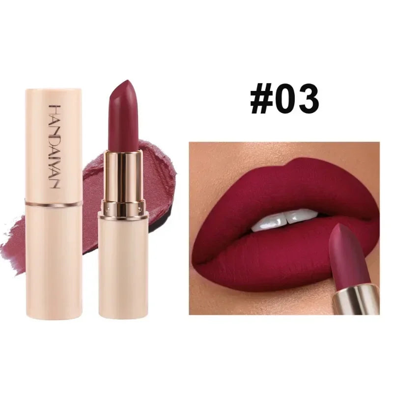 8 Colors Matte Lipstick Waterproof Velvet Nude Sexy Red Lip Gloss Long Lasting Nonstick Not Dry Lip Stain Makeup Matte Lipsticks