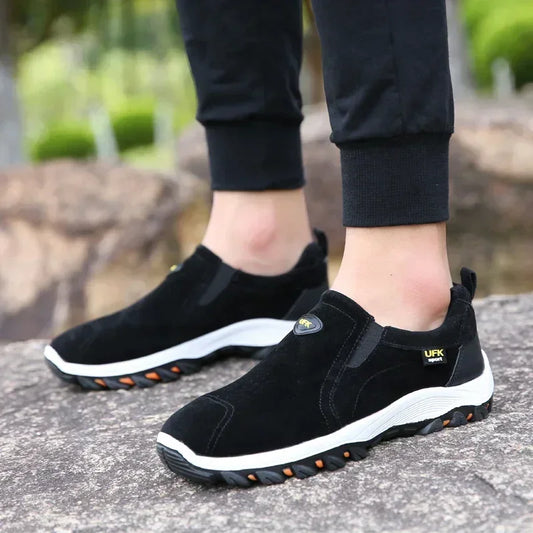 New Outdoor Hiking Camping Light Running Jogging Casual Sports Men's Shoes Non-slip Loafers Hiking Shoes Large Size 38-50