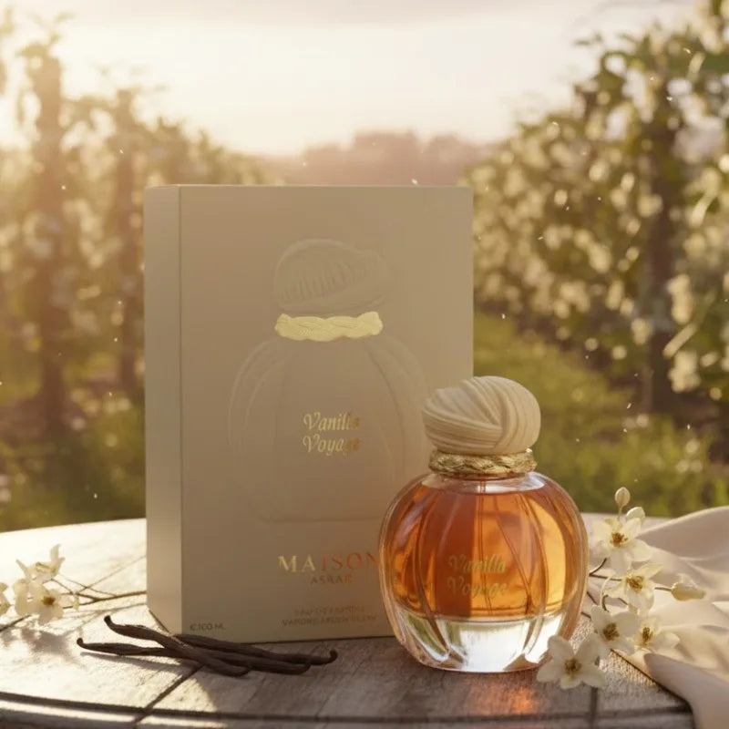 100ml Oriental Sweet Unisex Perfume Long-Lasting Luxurious Warm Scent Voyage Caramel Jasmine Honey Amber Vanilla Musk Essence