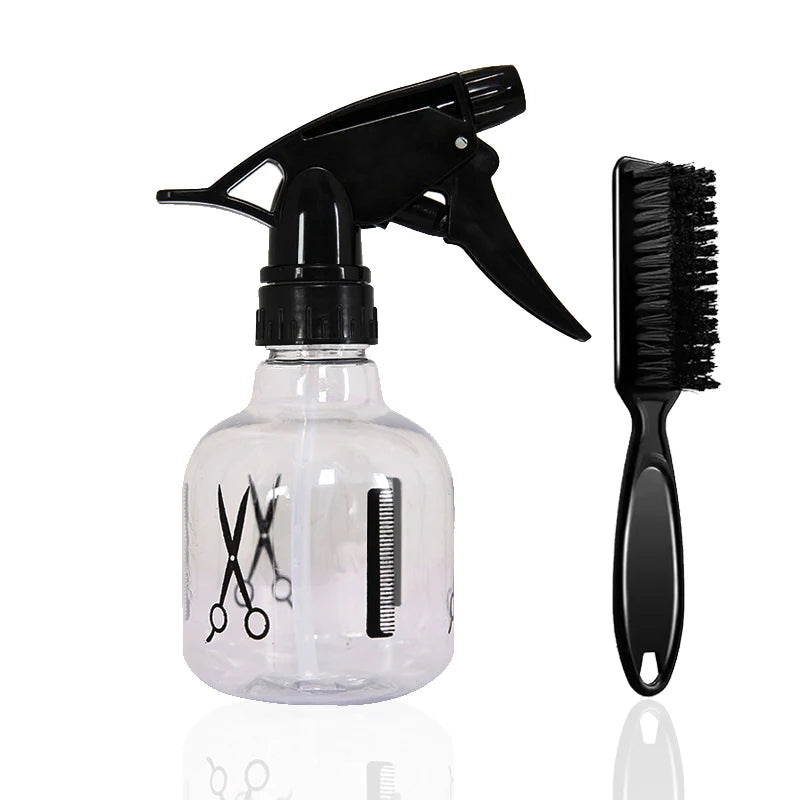 1/2pcs Professional Barber Spray Bottle Set, 2PCS Hair Styling Water Bottle for Hairdresser Salon Beard Shaping & Haircut Tools