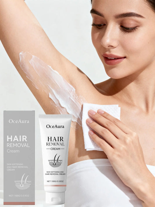 Gentle Soothing Body Hair Removal Cream Inhibit Hair Growth Not Damaging Hair Follicles Smooth Skin Painless Depilatory Lotion