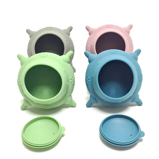 Milk Cat Feeder, Cat and Puppy Biomimetic Breast Milk Automatic Feeder, Soft Silicone Animal Pacifier, Pet Bottle