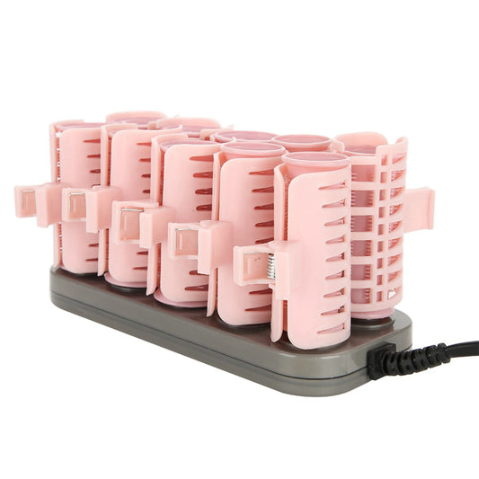 10Pcs Professional Electric Heated Roller Curling Roll Hair Tube Hair Styling Upgrade Style