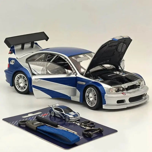 Bmw M3 Gtr E46, Dcm 1:18 Need For Speed Alloy Car Bmw Limited Collection Diecast Ornaments Custom Decoration Gift
