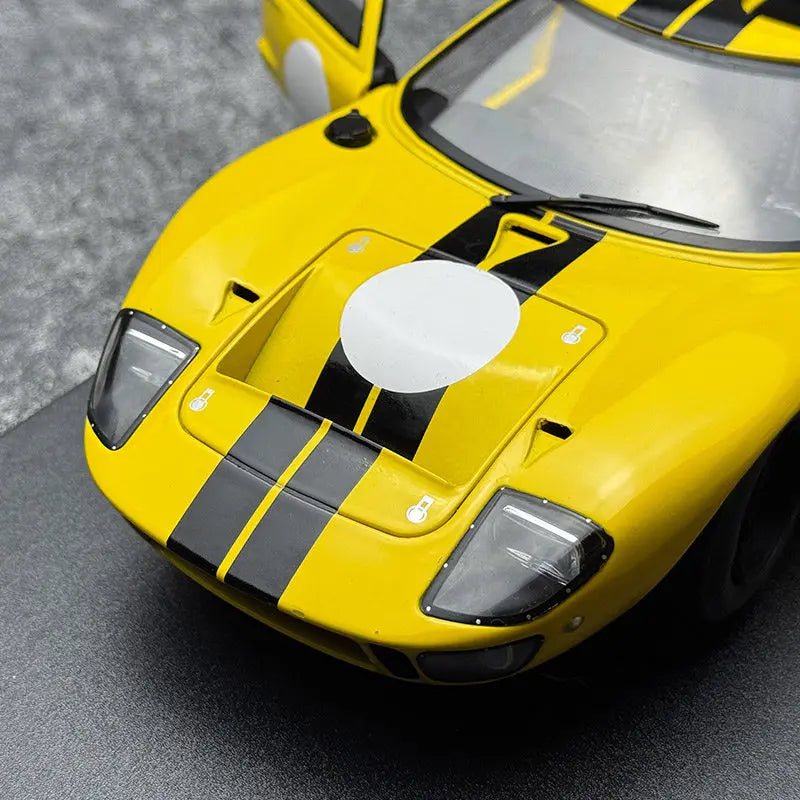 In Stock SOLIDO 1/18 Ford GT40 MK.1 1968 Classic Racing Car Diecast Model Collectible Vehicle Replica Adult Collection Display