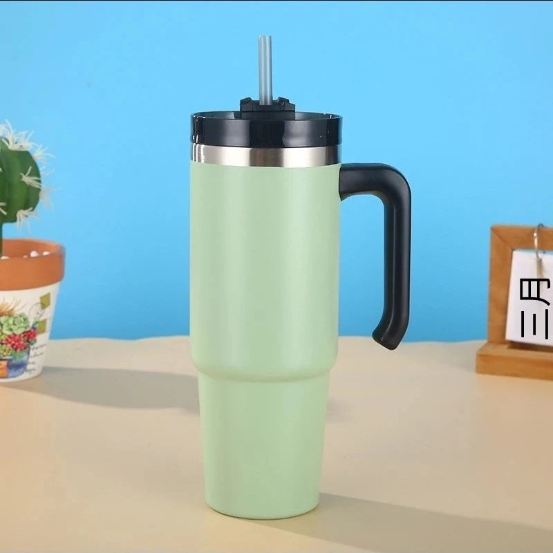 600/890ML Thermal Water Bottle Car Insulated Cup Stainless Steel Thermal Cup Tumbler Vacuum Flasks Cup Sports Mug Cold and Hot