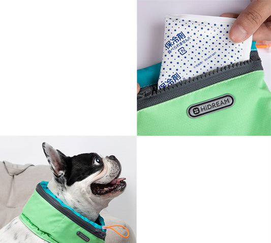 Breathable heat relief bandana for dogs