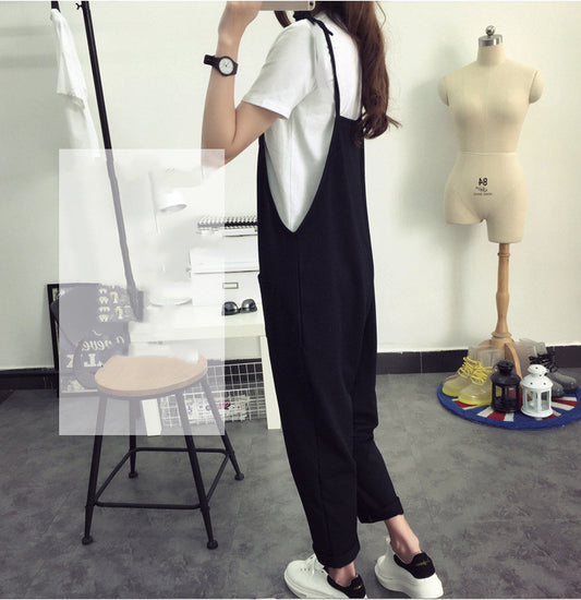 New Maternity Pants Casual Loose Maternity Overalls