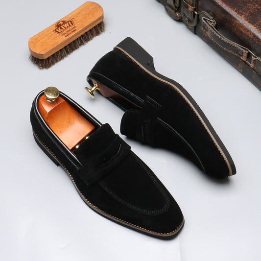 Fashion Personality British Style Loafers Men