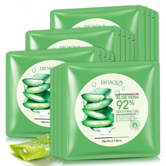 Hydrating Skin Care Aloe Vera Gel Facial Mask