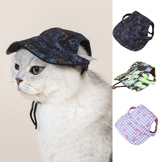 Pet Baseball Cap Leisure Sports Wind Sun Protection Sunshade