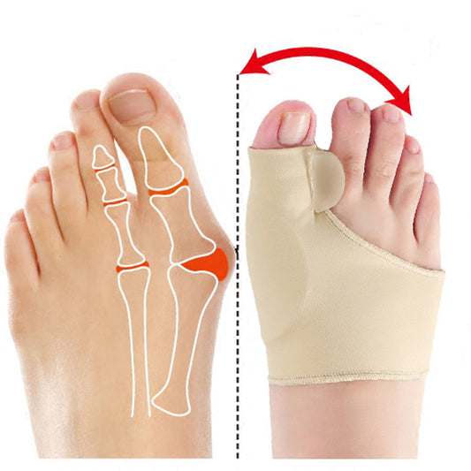 Big Toe Bunion Corrector Splint Straightener Valgus Pain Relief Big Bone Orthopedic Bunion Correction Pedicure Socks Silicone Corrector Braces Toes Separator Feet Care Tool