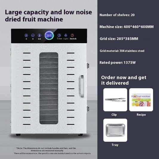 Foodstuff Dryer Household Pet Snacks Fruit Vegetable Food