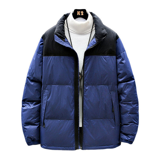 Printed Men's And Women's Same Style Couple Winter Clothes Down Jacket