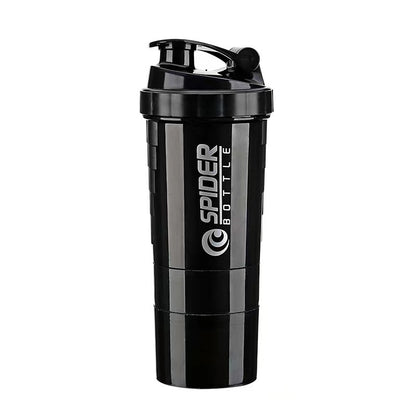 Three-layer 500ML Portable Protein Powder Shake Cup