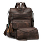 Retro Versatile Women's Backpack With Two-tone Fringe