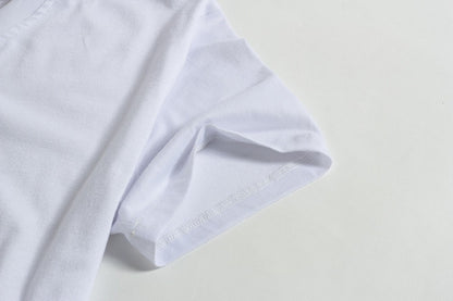 Christmas Cartoon Snowman Print Maternity Dress Summer Plus Size Maternity Short-sleeved T-shirt