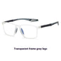 KY1119 Finished Product Myopic Anti Blue-Ray Plain Men And Women Fashion Large Rim Glasses TR90