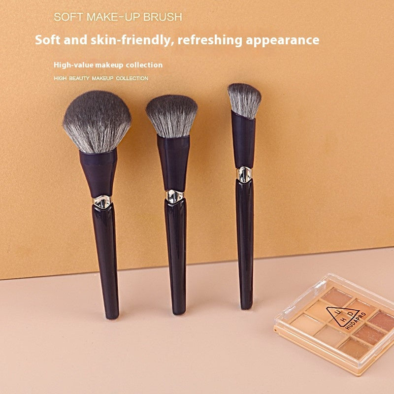 Portable Makeup Brush Suit Soft Hair Face Powder