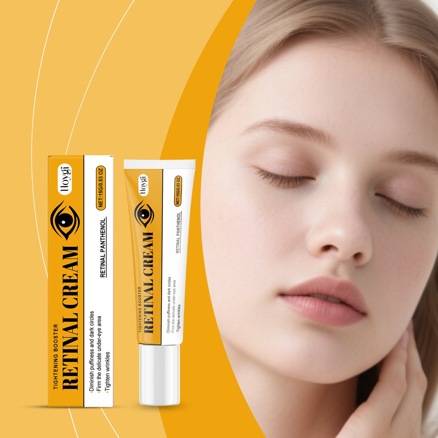 Non Greasy Skin Elasticity Care Eye Cream