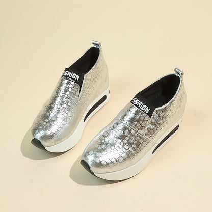 Stylish And Lightweight Casual Platform Shoes Women