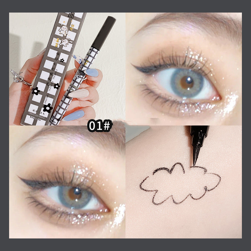 Makeup Xixi Colorful Eyeliner Non Dizzy Stain Anti Sweat
