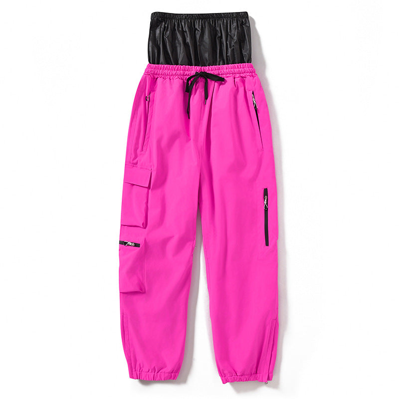Winter Outdoor Windproof, Waterproof, And Insulated Thickened Ski Pants