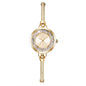 Women's Thin Strap Bracelet Watch Rhinestone Quicksand Small Dial Bracelet Watch Retractable Adjustable Watch