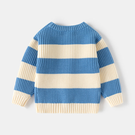 Children Toddler Thick Needle Warm Bottoming Sweater