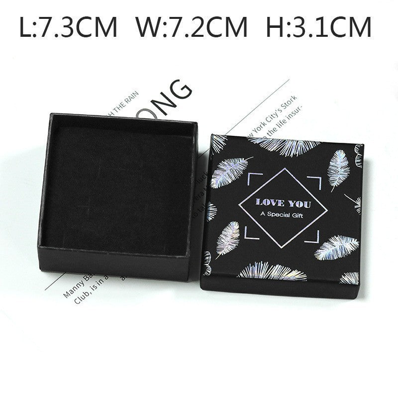 Creative Blue Pattern Cufflinks Men And Women Business French Shirt Cufflinks Tie Clip Accessories Gift Box