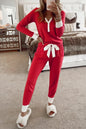 Girdle Casual Ribbon Casual Pants Suit Women
