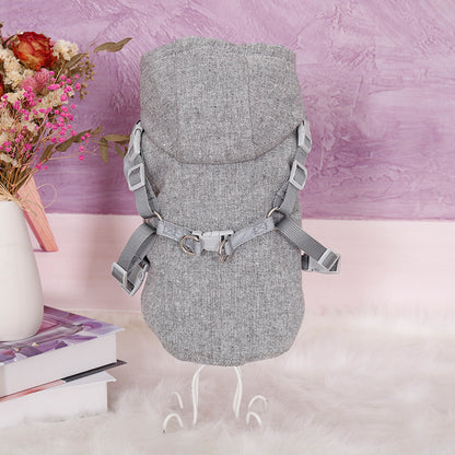 Thickened Pet Sweatshirt With Chest And Back