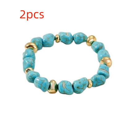 Bohemian-style Turquoise Bracelet Unique Vintage And Trendy