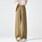 Maternity Pants Summer Drawstring Leisure Straight-leg Pants