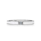 Korean Style S925 Sterling Silver Ultra-fine Single Diamond Zircon Ring