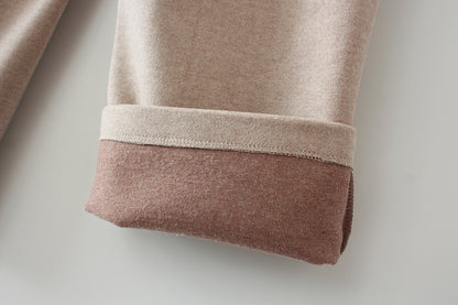 Cropped pants plus size woolen harem pants