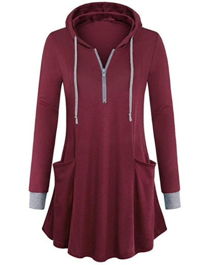 Long sleeves and full skirts