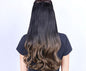 Big wave one piece wig hair piece