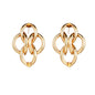 Exaggerated gold metal Earrings