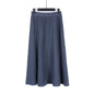 Long skirt knitted sweater dress