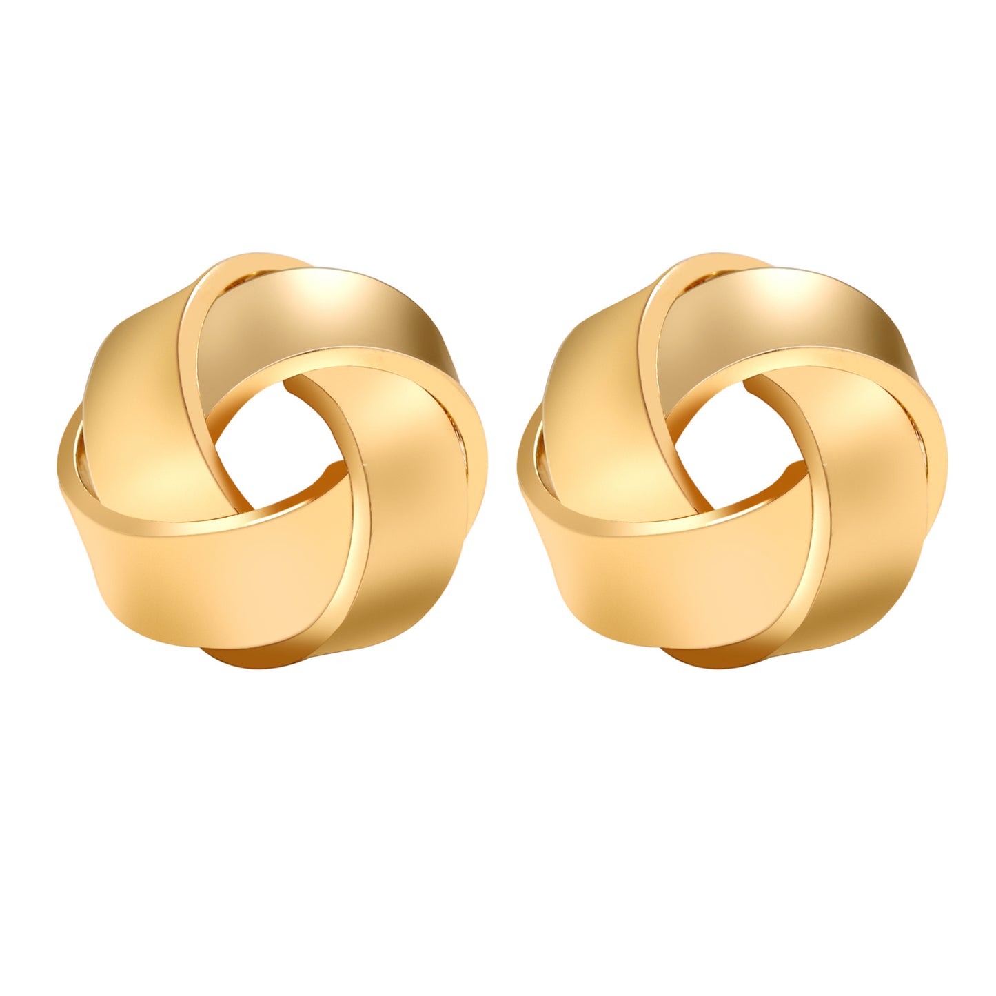 Exaggerated gold metal Earrings