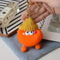 Briquette Cute Plush Bag Pendant Key Ring
