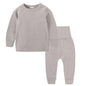 Spring Autumn Children Pajama Suit Cotton Warm Kids Clothes