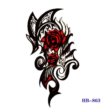 Waterproof tattoo stickers