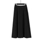 Long skirt knitted sweater dress