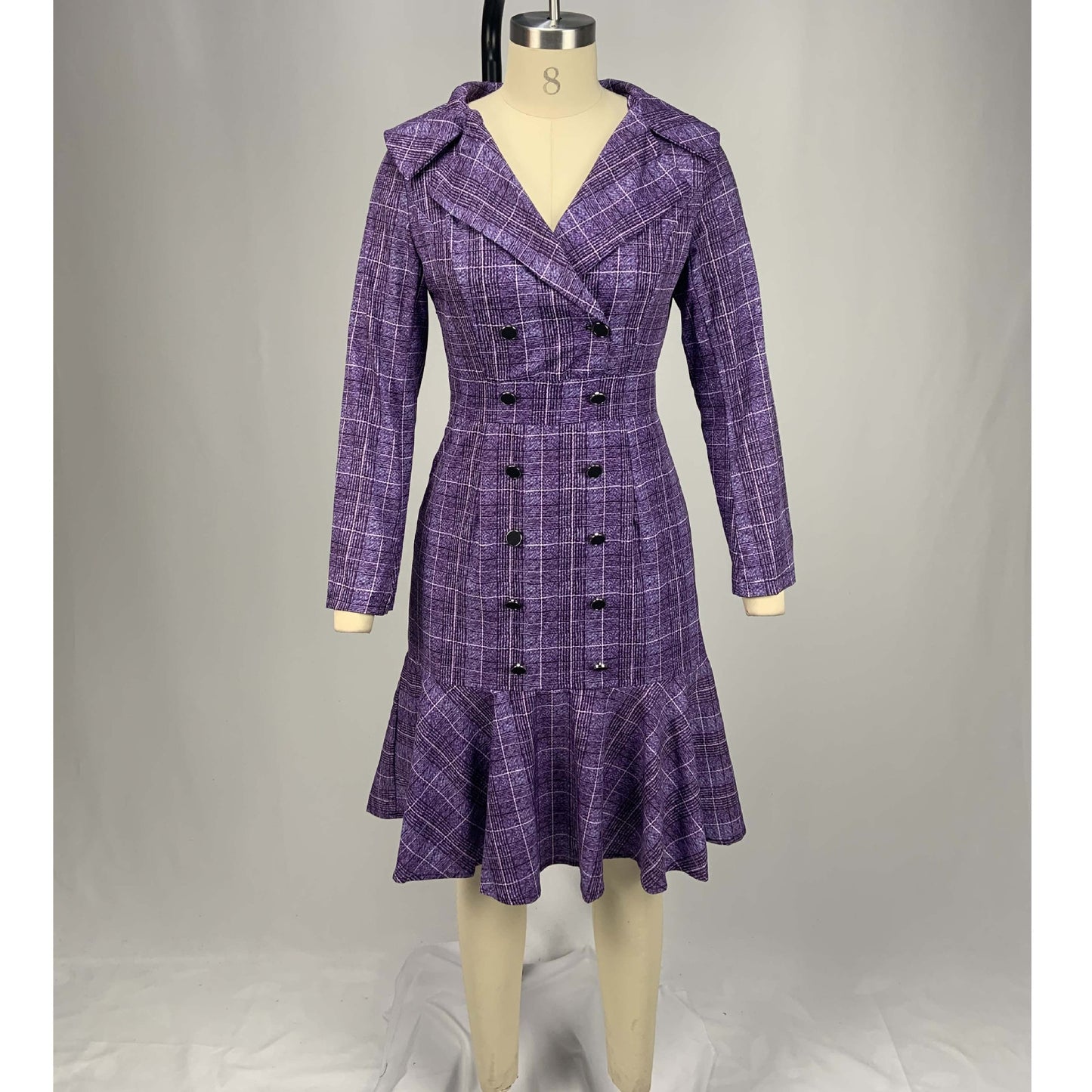 Commuter dress women long sleeves