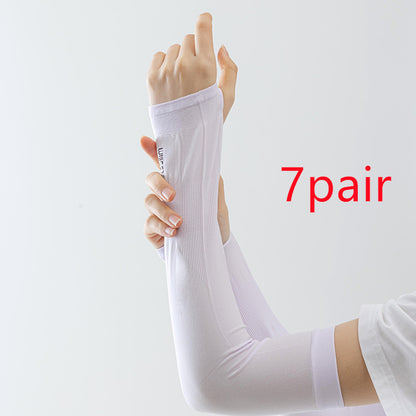 Summer Sun Protection Women's Men's Oversleeves Outdoor