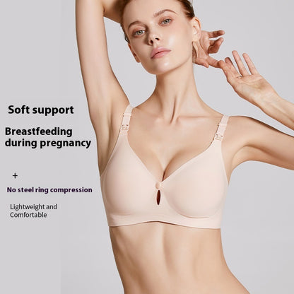 Maternity Bra Plus Size Front Buckle Nursing Underwear