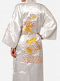 Men's home clothes embroidered Nightgown